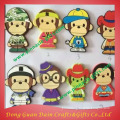 2016 Christmas gifts santa rubber pvc fridge magnets